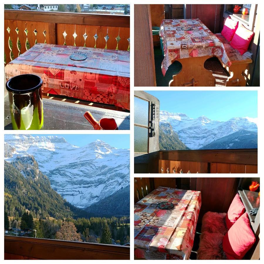 Studio Avec Vue Splendide Sur Les Diablerets Esterno foto