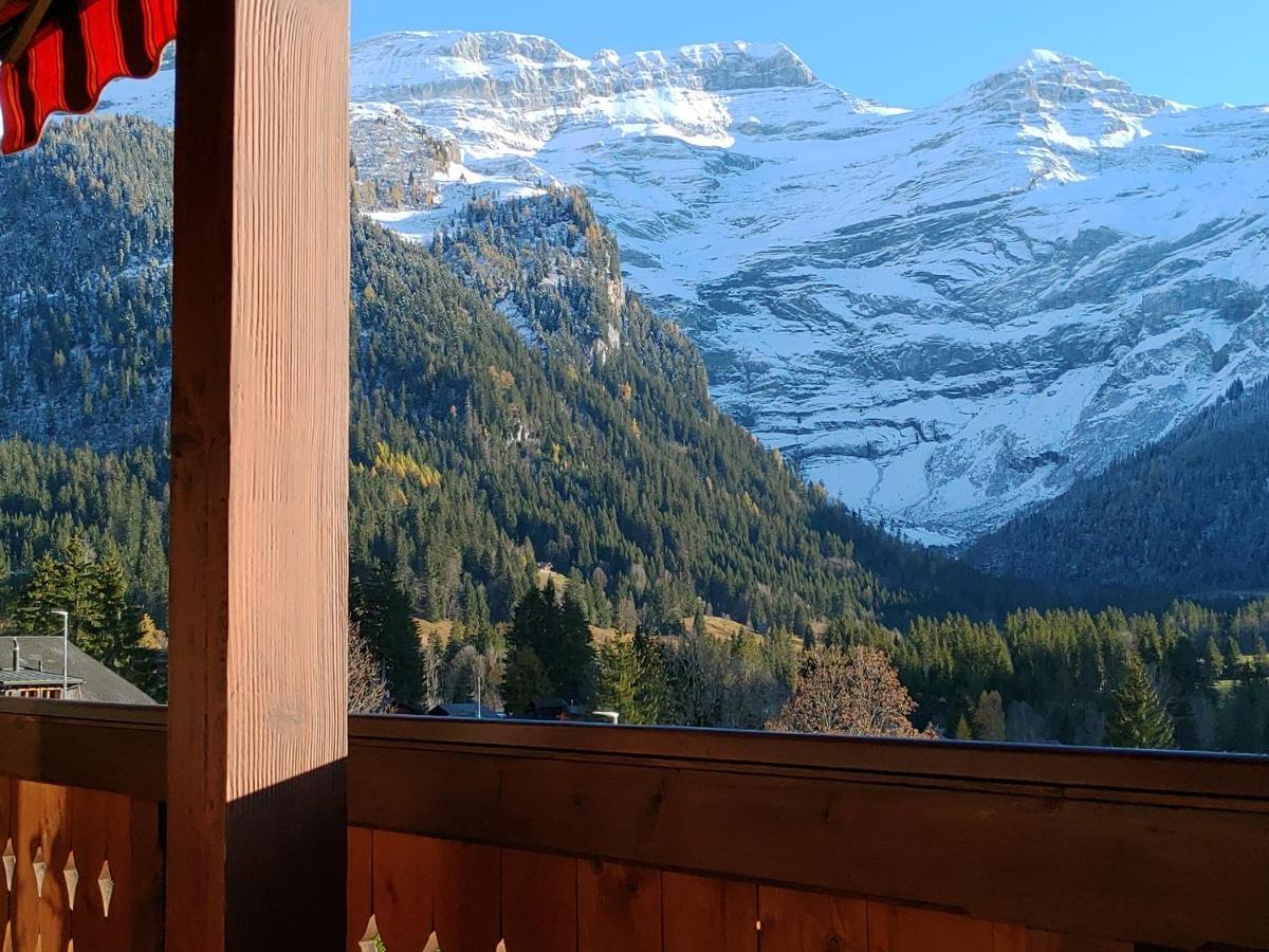 Studio Avec Vue Splendide Sur Les Diablerets Esterno foto