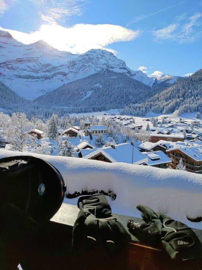 Studio Avec Vue Splendide Sur Les Diablerets Esterno foto