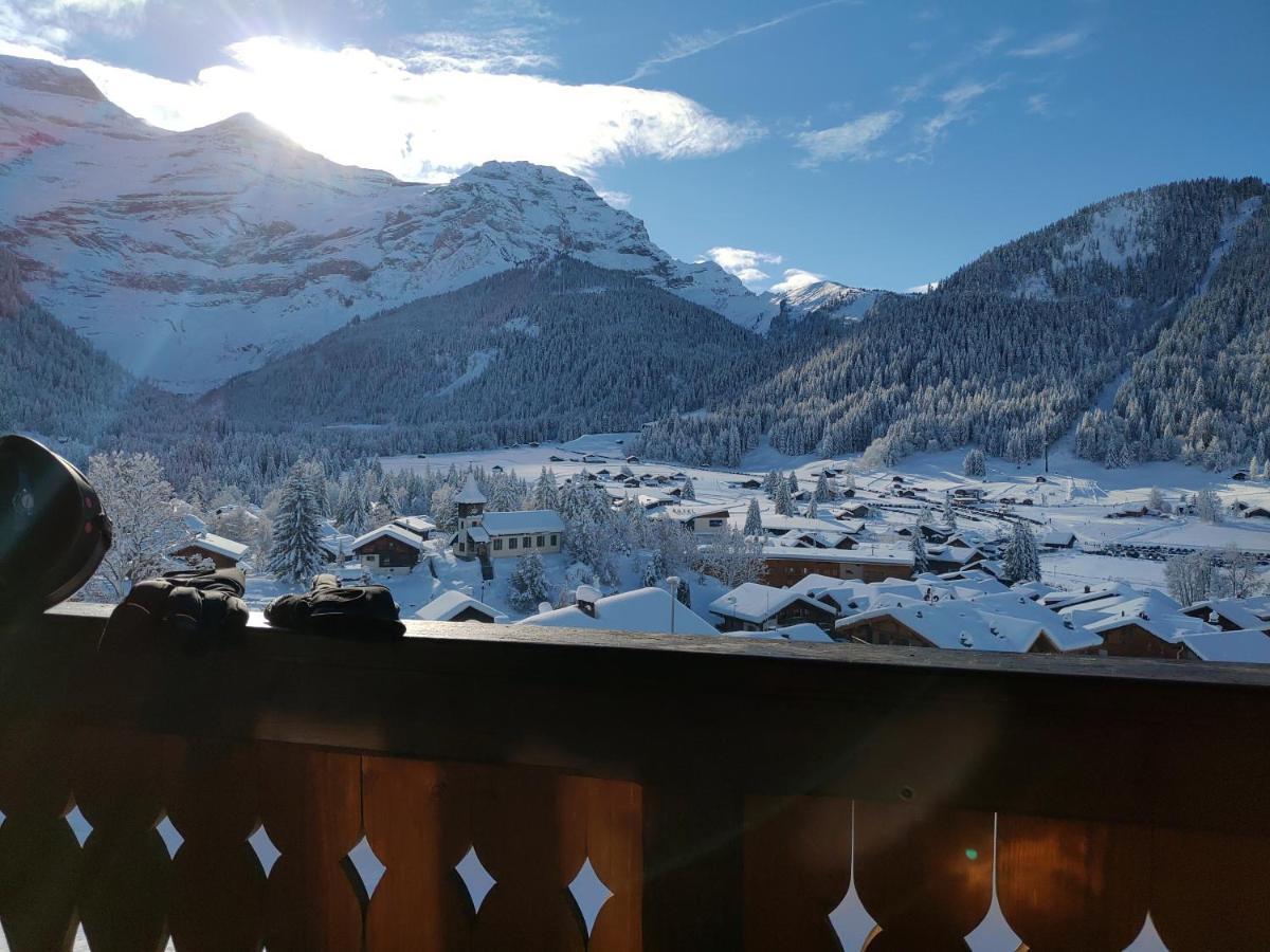 Studio Avec Vue Splendide Sur Les Diablerets Esterno foto