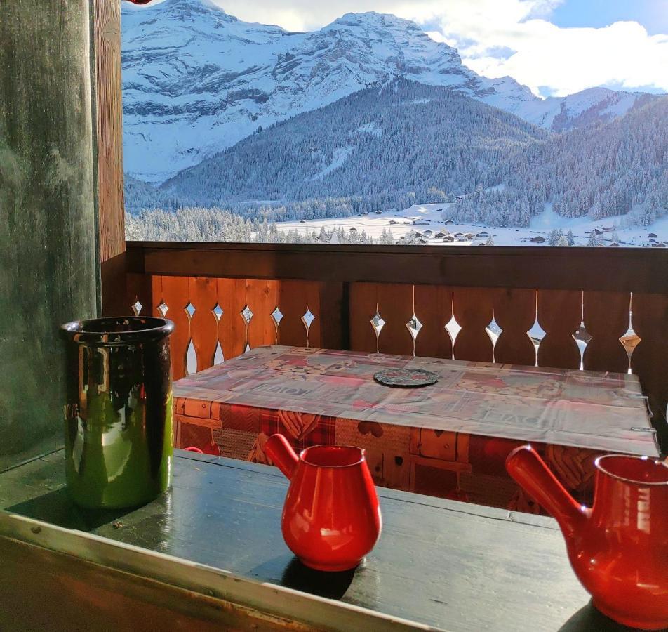 Studio Avec Vue Splendide Sur Les Diablerets Esterno foto