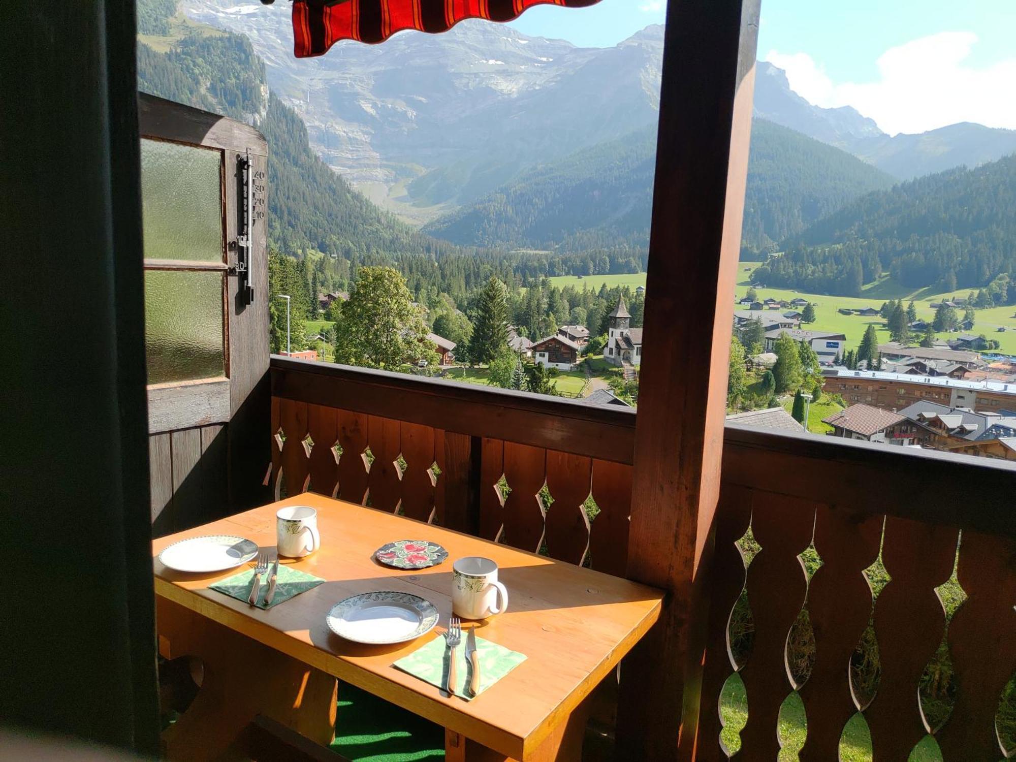 Studio Avec Vue Splendide Sur Les Diablerets Esterno foto