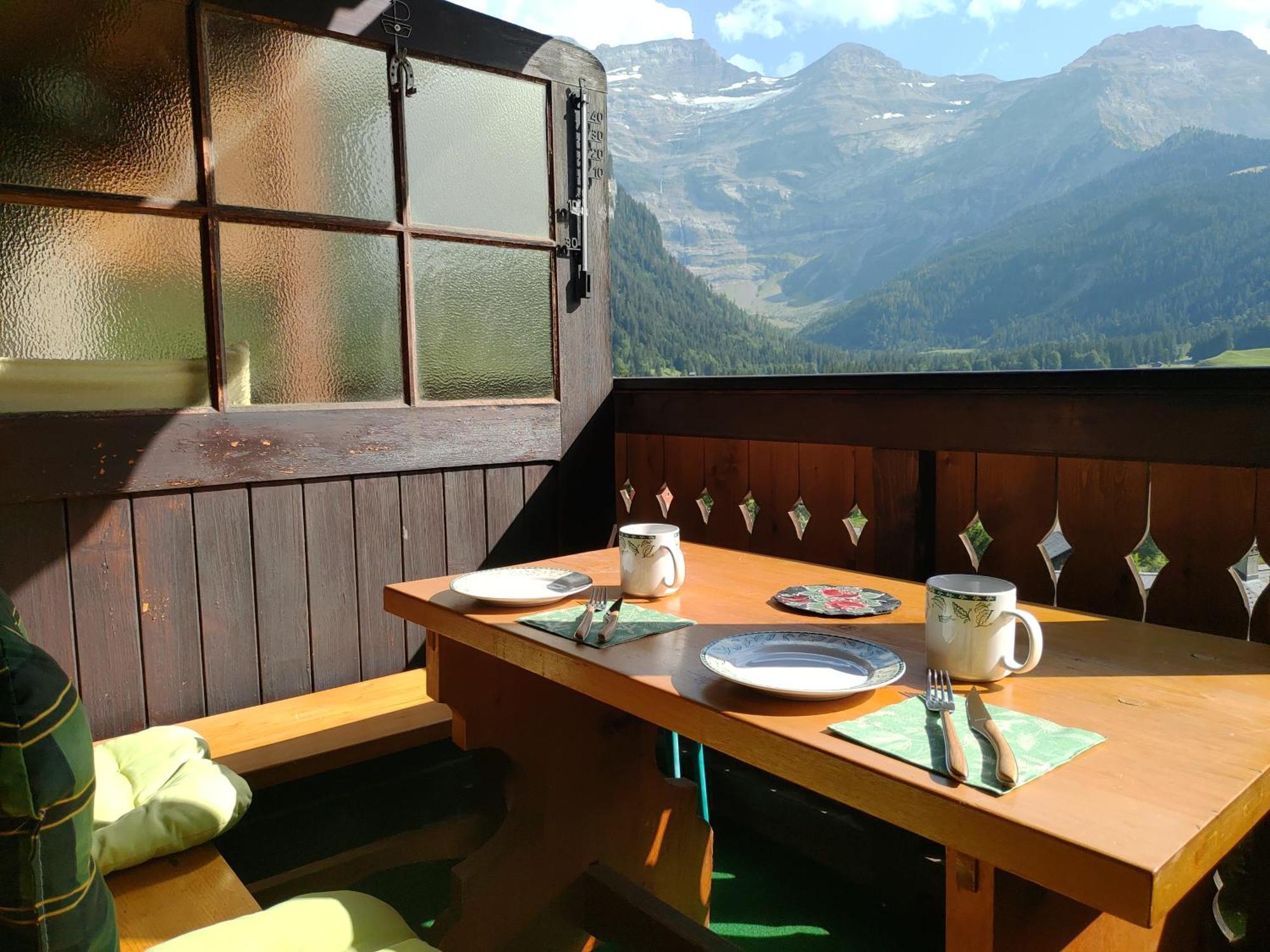 Studio Avec Vue Splendide Sur Les Diablerets Esterno foto